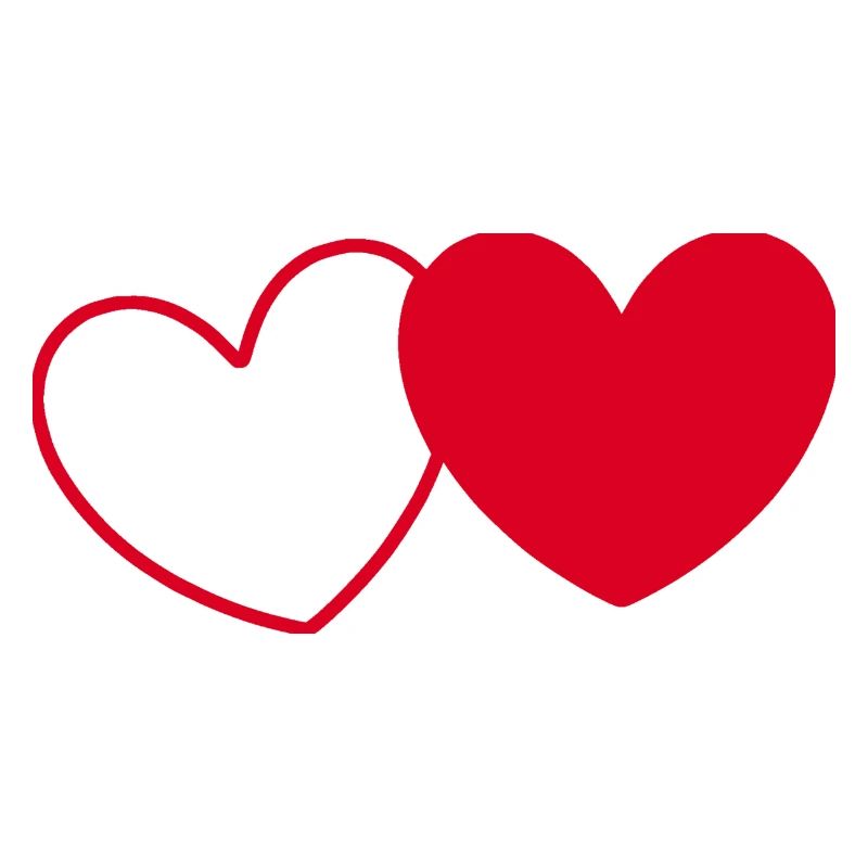 rotes Herz rot Herzen rot Herz Geschenk Muttertag