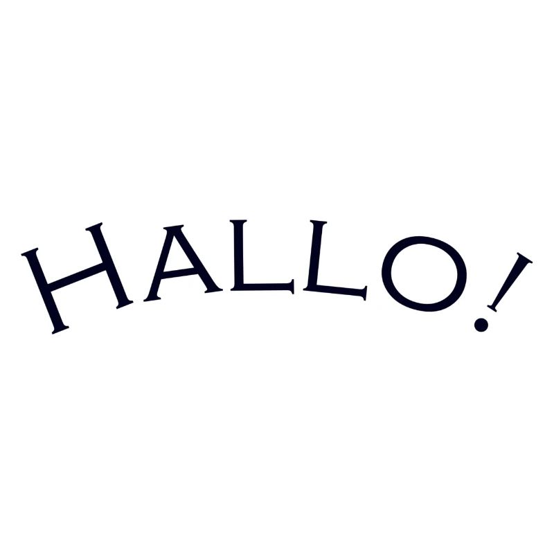 Hallo schwarz