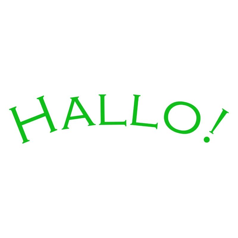 Hallo Grün