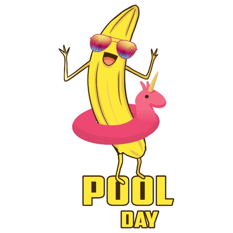 Coole Pool Banane