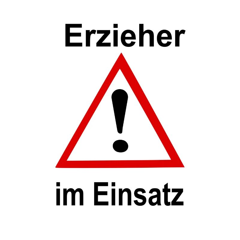 Erzieher im Einsatz
