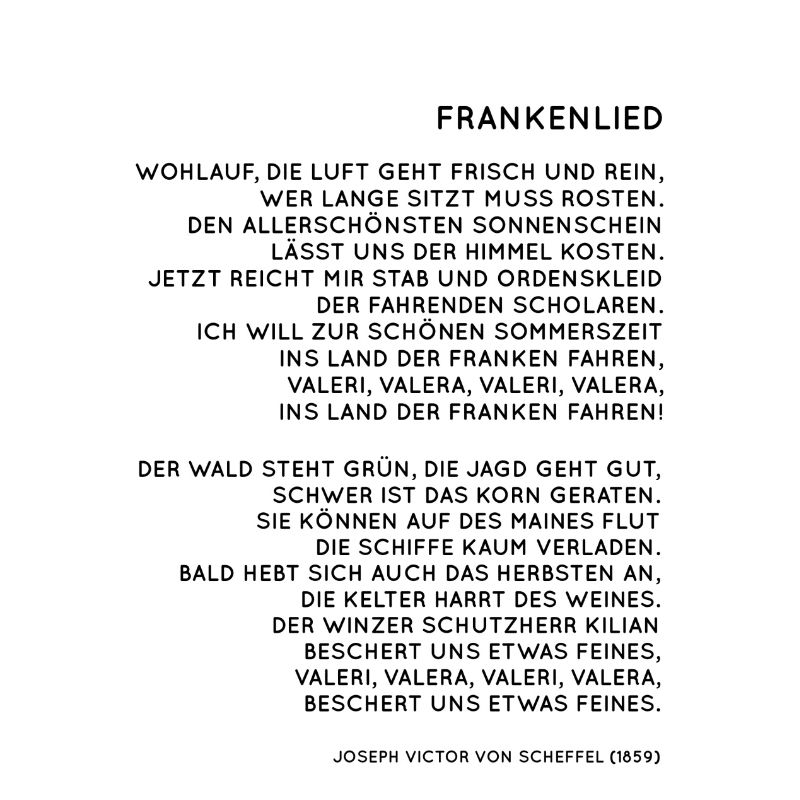 Frankenlied Franken