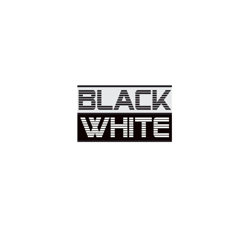 BLACK WHITE