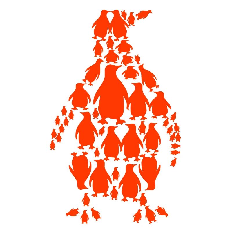 Pinguine im Pinguin