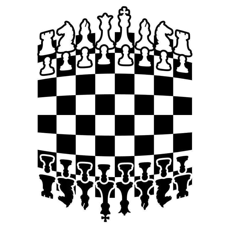 Schachbrett Muster Design