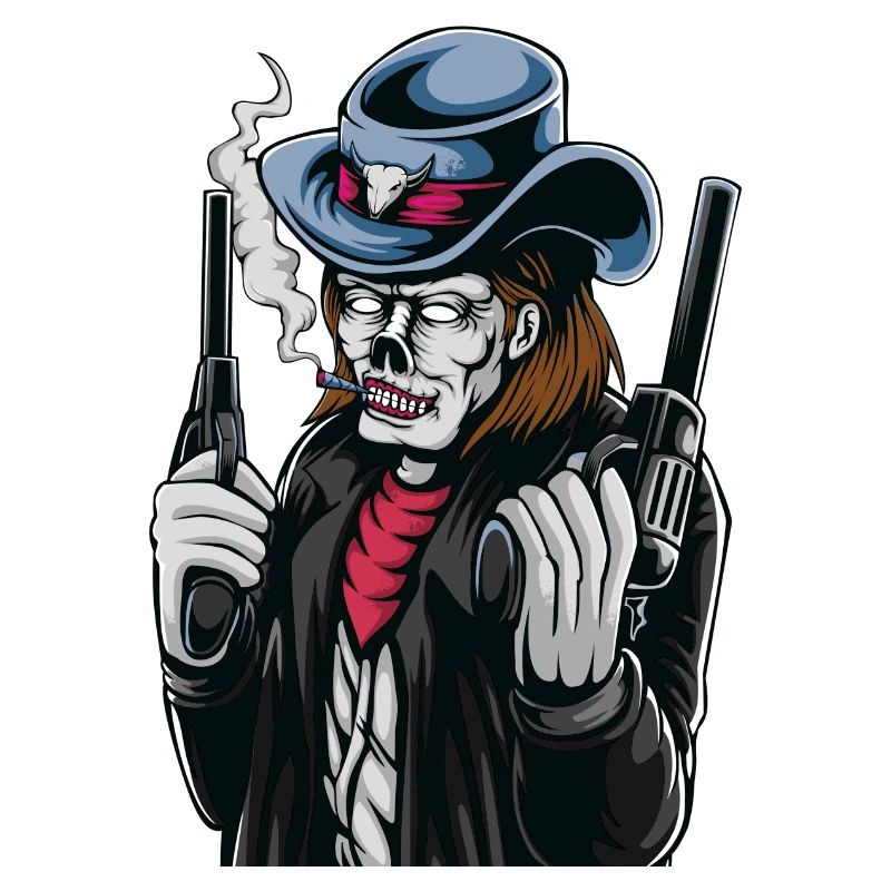 Cowboy-Skelett