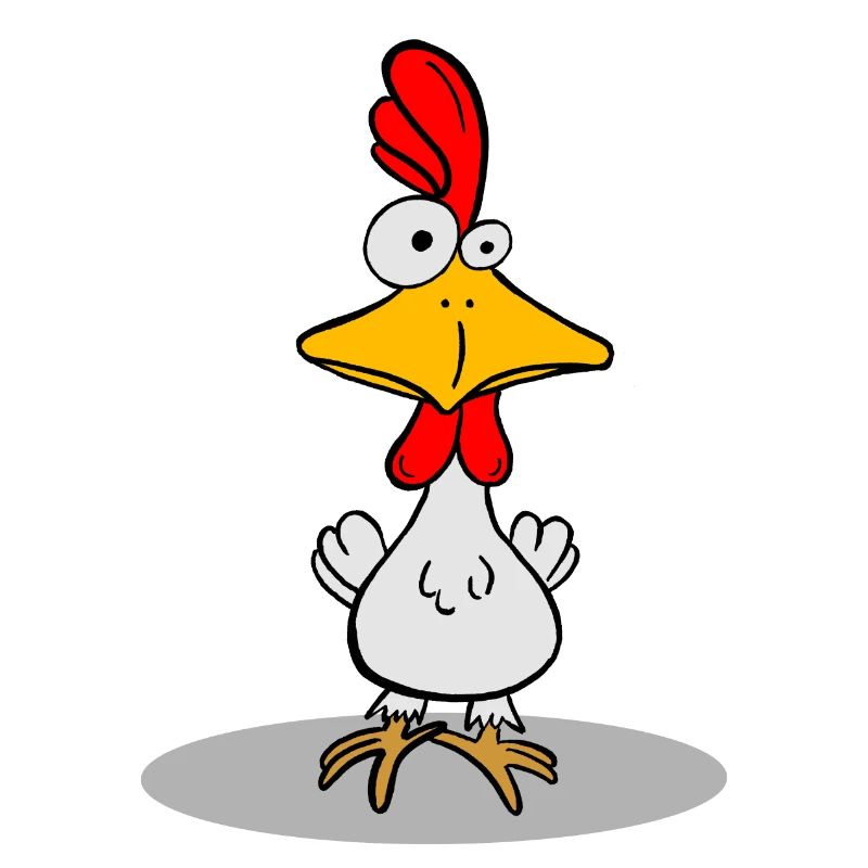 verrücktes Huhn