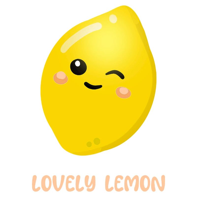 Liebevolle Zitrone