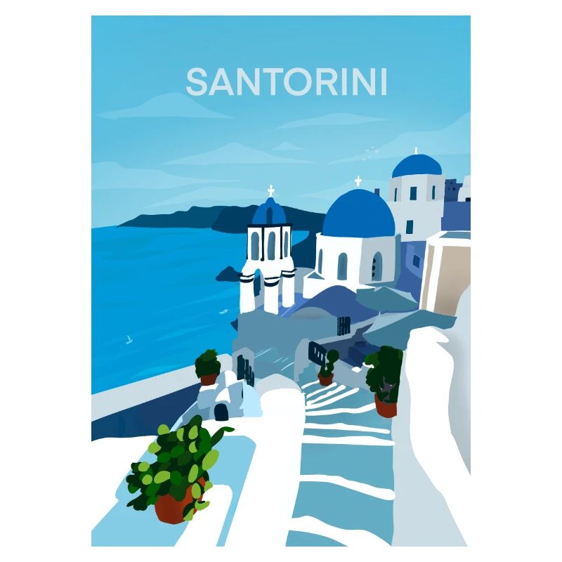 SAntorini, Griechenland