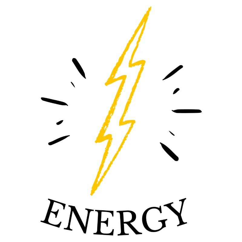 Gelber Blitz Energie