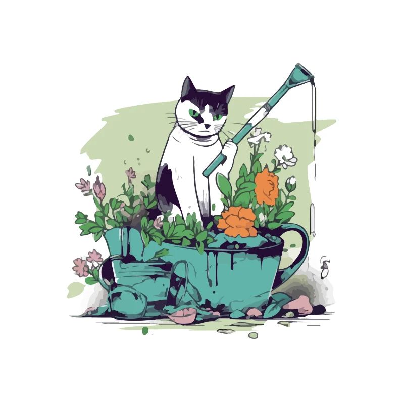 Aki die Gärtnerkatze