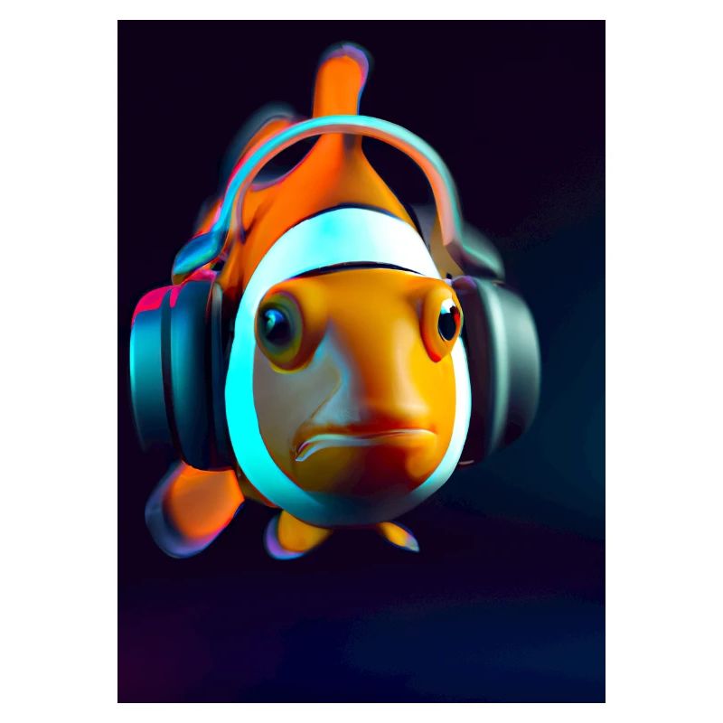 Clownfisch Kopfhörer