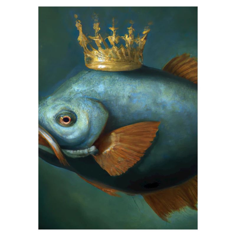 Fisch mit Krone