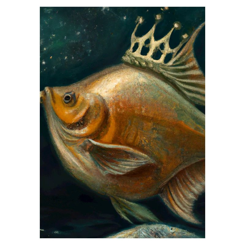 Fisch mit Krone
