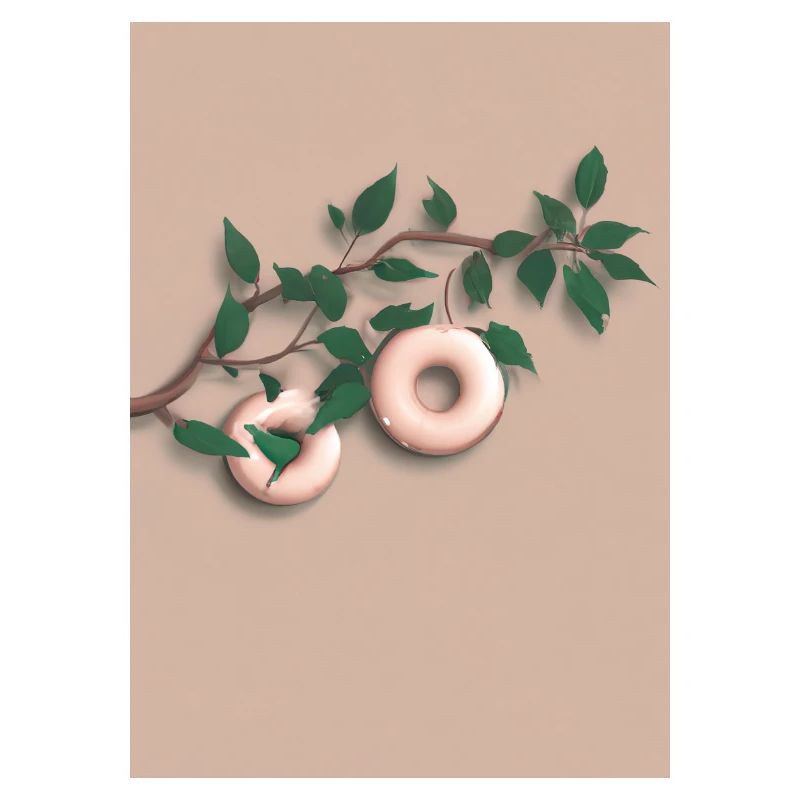 Wachsender Donut