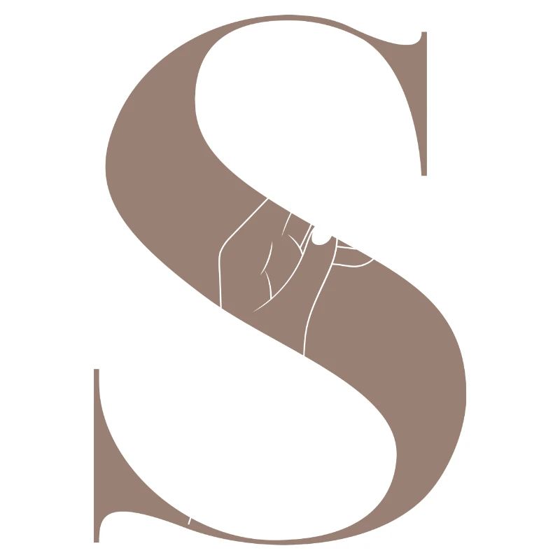 Magischer Schmetterlingsbuchstabe