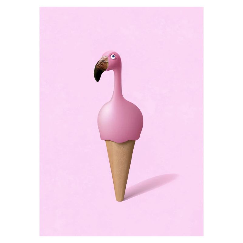 Flamingo-Eiscreme