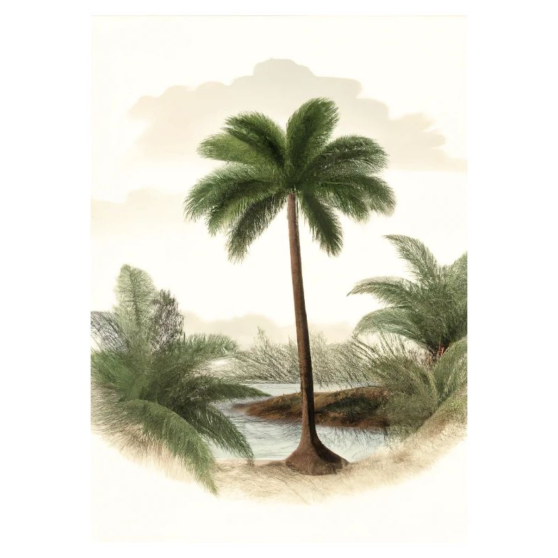 Palme am See