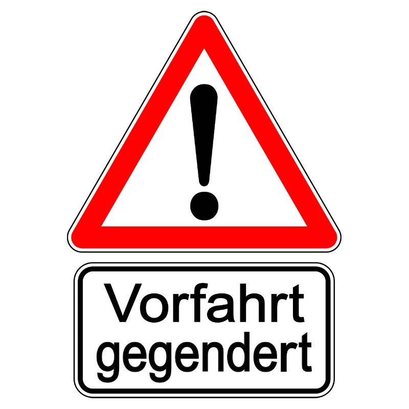Vorfahrt gegendert !
