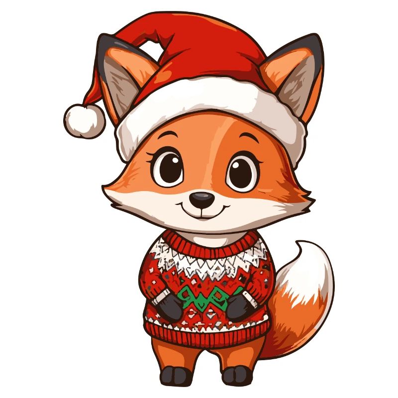 Fuchs Weihnachten Comic