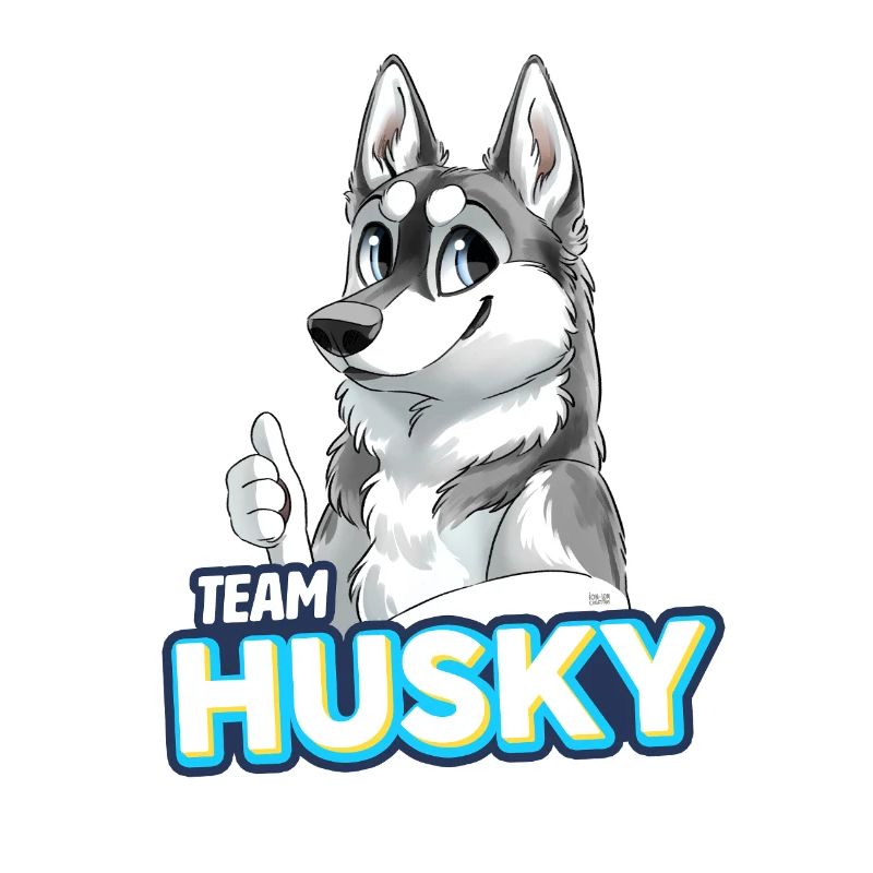 TEAM Husky - Grau