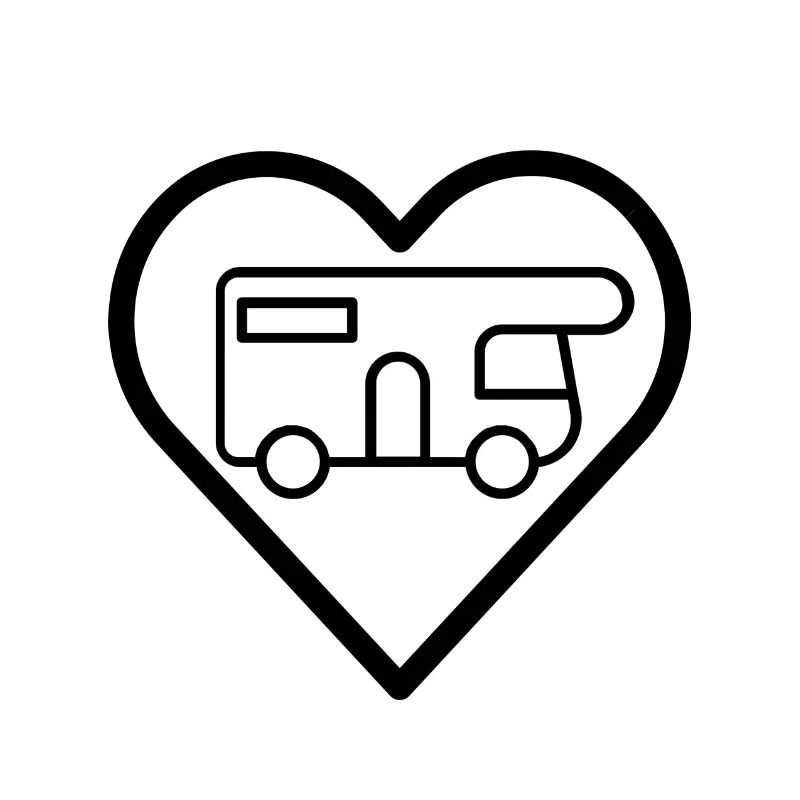 Wohnmobil im Herz