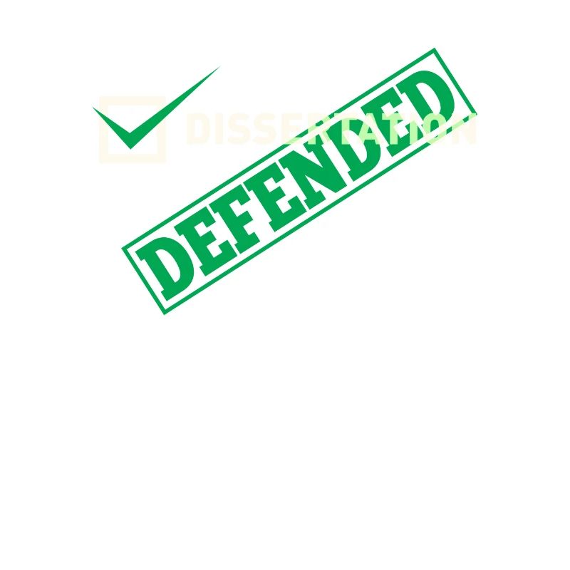 Dissertation Defended For PHD