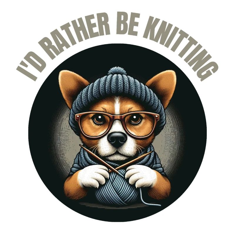 I'd rather be knitting