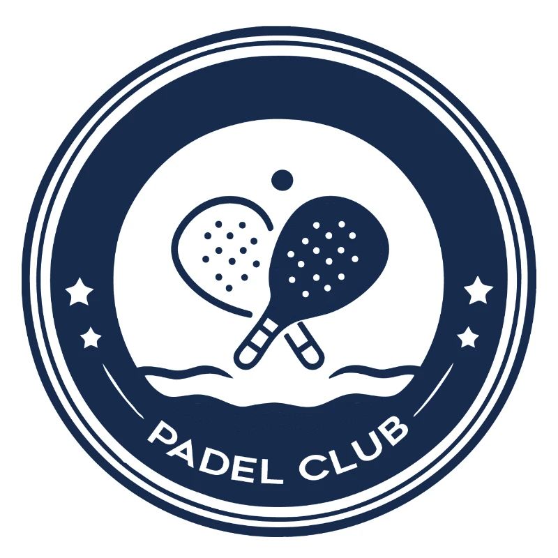 Anpassbarer Padel-Club – Teamabzeichen