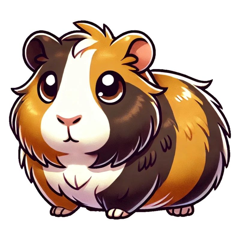 Comic Meerschweinchen