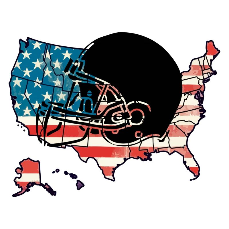 American Football print