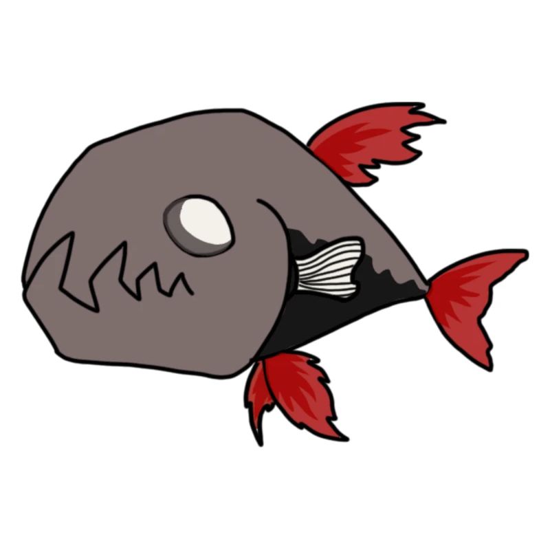 Schwarzer Fisch
