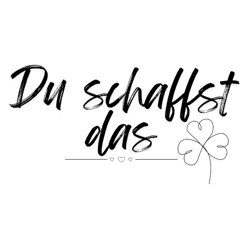 Du schaffst das