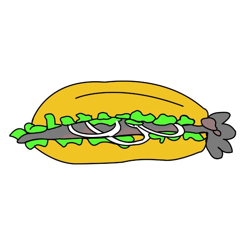 Fischbrötchen ohne Spruch