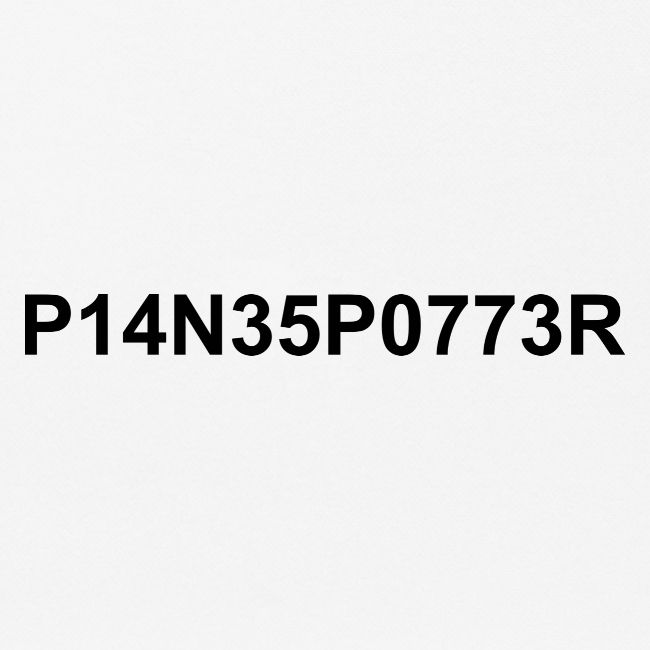 Planespotter 1337 LEET (black-arial)