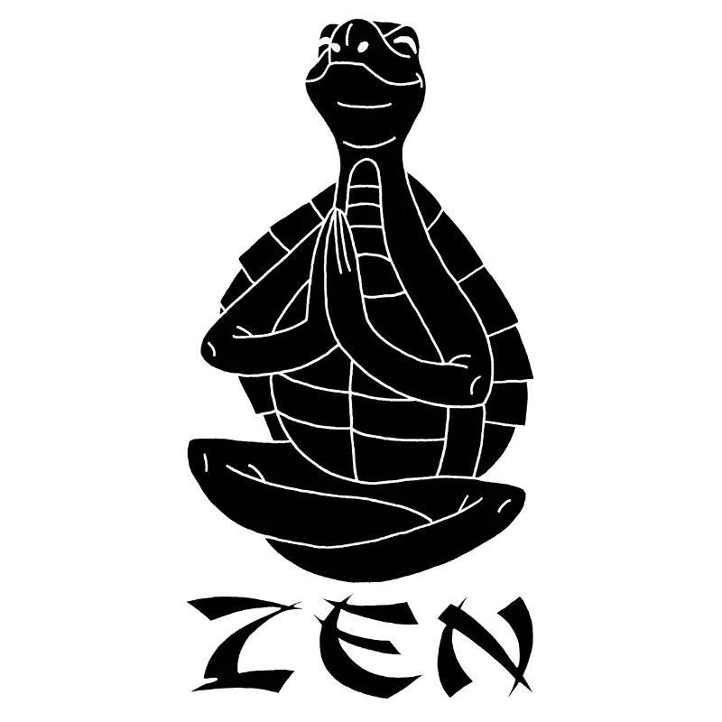 Yogi Schildkröte (Schwarz)