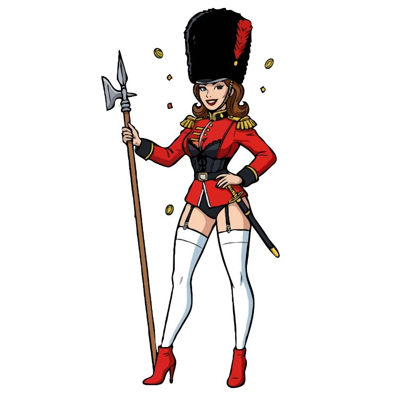 Englischer Wachposten