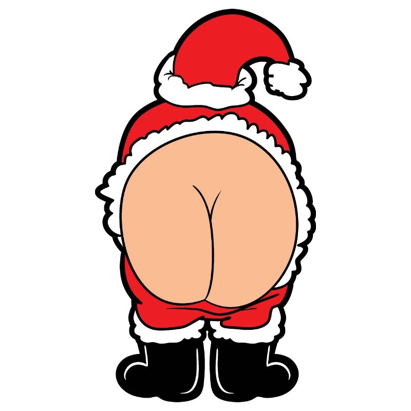 Lustiges Weihnachtsmotiv