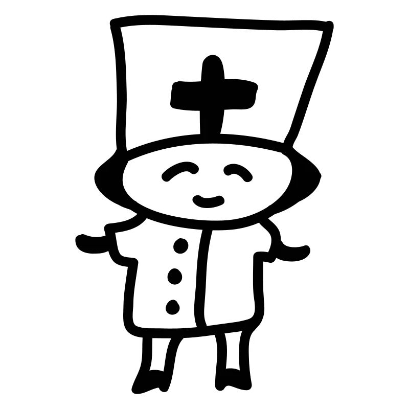 Nurse - Krankenschwester - Line