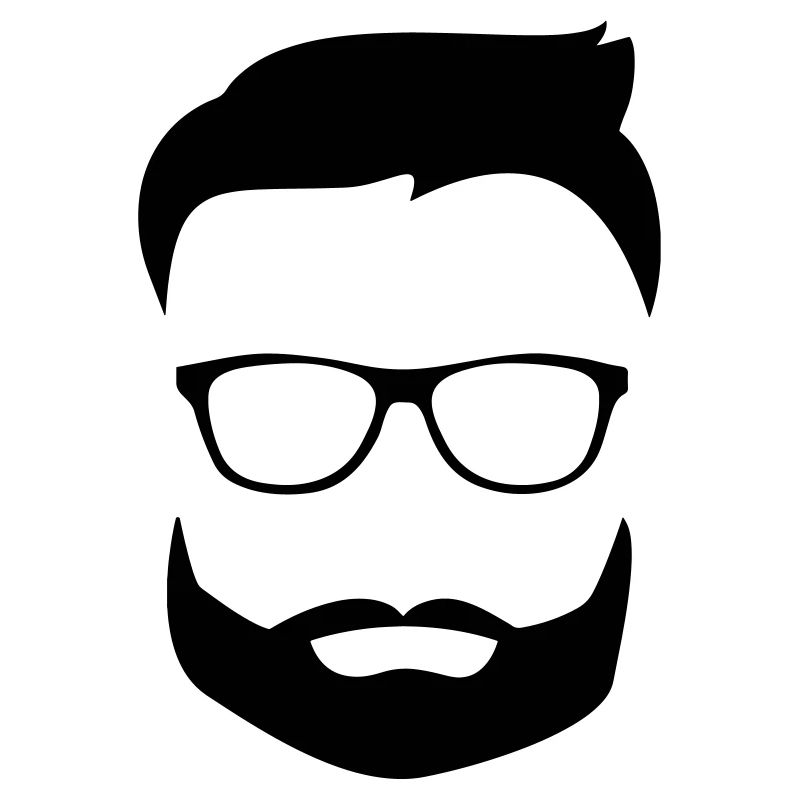 Beard glasses