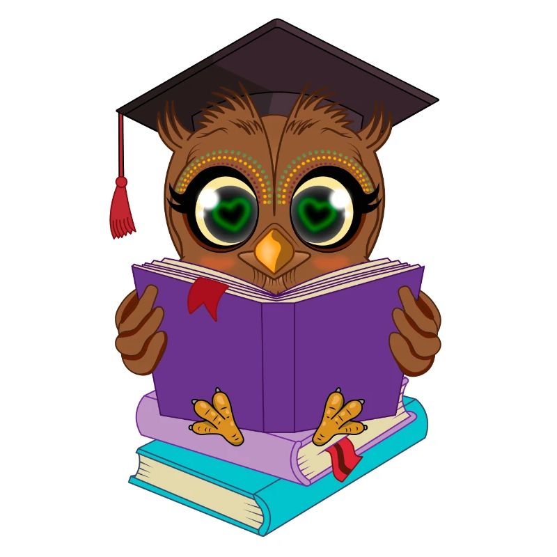 Büchereule Leseeule