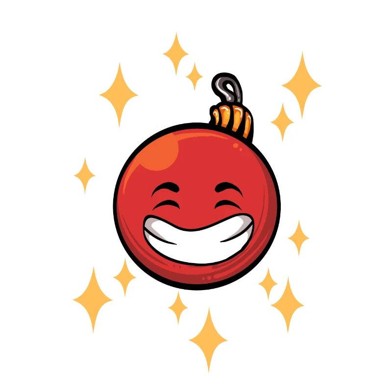 Lustige Weihnachtskugel #9/9