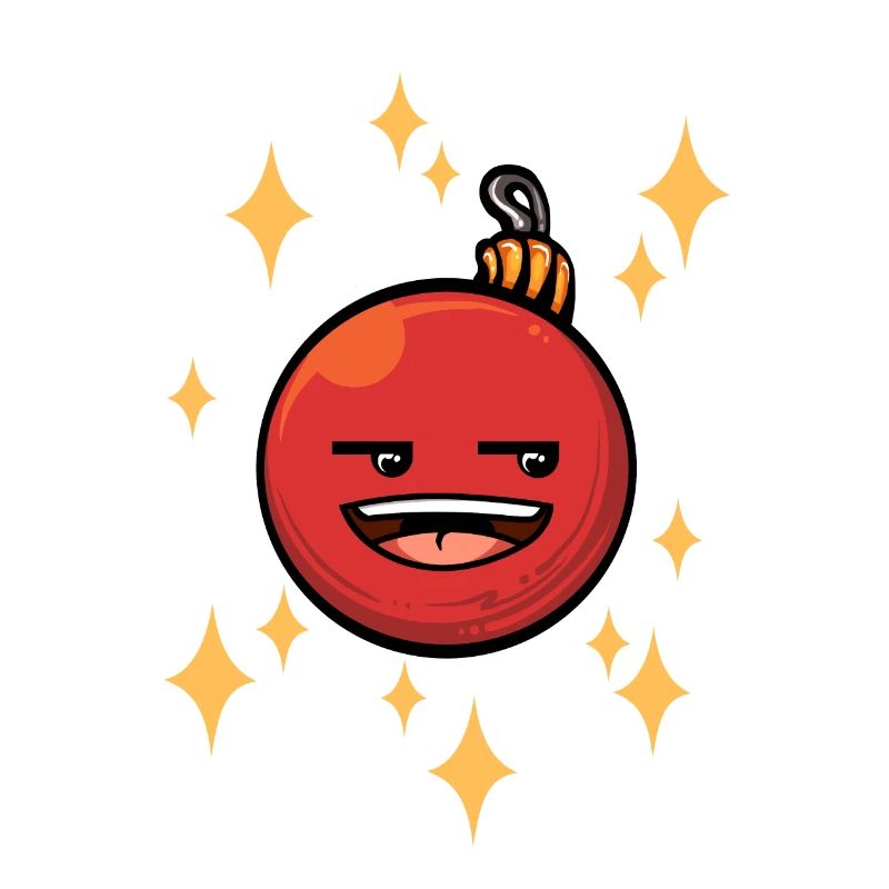 Lustige Weihnachtskugel #5/9