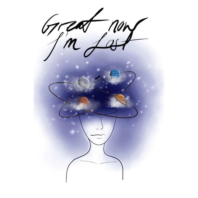 Perdu dans ses pensées