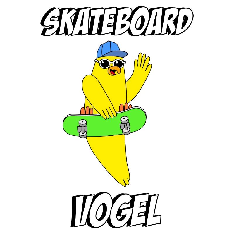 Skateboard Vogel
