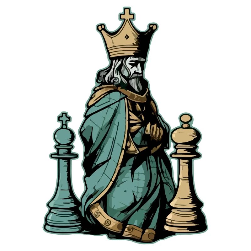Der grün-goldene König