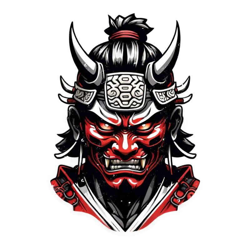 Samurai-Krieger - Japan - Dämon
