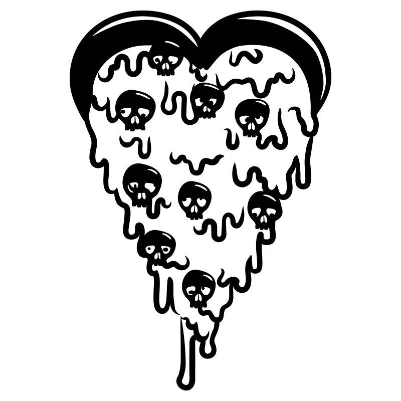 Pizza der Totenköpfe
