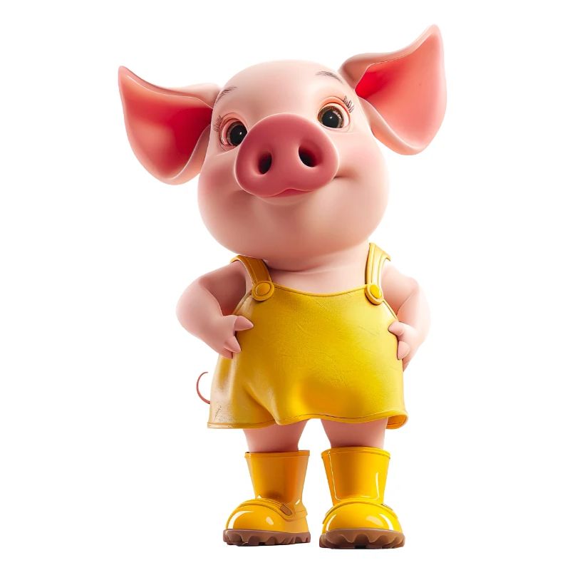 Kleines freches Ferkel