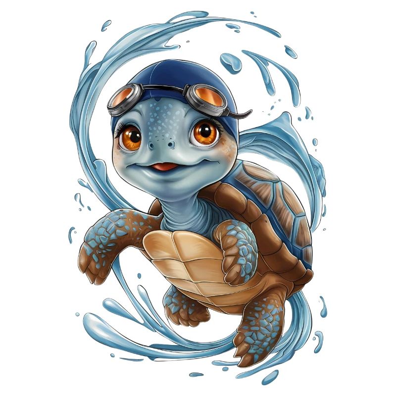 Schwimmheld Schildkröte